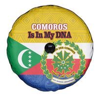 Comoros Is In My DNA Spare Tire Cover Udzima wa Komori - African Paisley Pattern - Wonder Print Shop