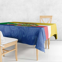 Comoros Is In My DNA Tablecloth Udzima wa Komori - African Paisley Pattern - Wonder Print Shop