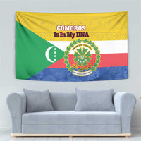 Comoros Is In My DNA Tapestry Udzima wa Komori - African Paisley Pattern - Wonder Print Shop