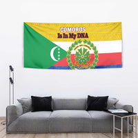 Comoros Is In My DNA Tapestry Udzima wa Komori - African Paisley Pattern - Wonder Print Shop