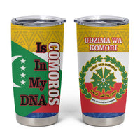 Comoros Is In My DNA Tumbler Cup Udzima wa Komori - African Paisley Pattern - Wonder Print Shop