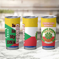 Comoros Is In My DNA Tumbler Cup Udzima wa Komori - African Paisley Pattern - Wonder Print Shop