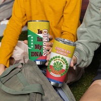 Comoros Is In My DNA Tumbler Cup Udzima wa Komori - African Paisley Pattern - Wonder Print Shop