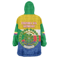 Comoros Is In My DNA Wearable Blanket Hoodie Udzima wa Komori - African Paisley Pattern - Wonder Print Shop