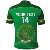Custom Comoros Football Polo Shirt Allez Les Coelacantes - Wonder Print Shop