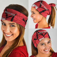 Custom Canada Curling Neck Gaiter Go Maple Leaf Marble Style - Wonder Print Shop