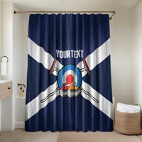 Personalized Scotland Curling Bathroom Set Go Scottish Flag Style - Wonder Print Shop