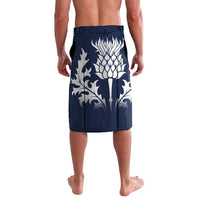 Custom Scotland Curling Lavalava Scottish Thistle Mix Tartan Pattern - Wonder Print Shop
