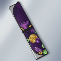 Six Seven Alligator Mardi Gras Auto Sun Shade 67 Gen Alpha Slang Carnival Beads
