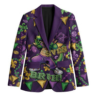 Six Seven Alligator Mardi Gras Blazer 67 Gen Alpha Slang Carnival Beads