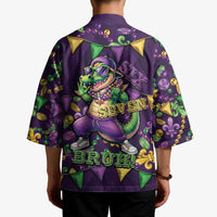 Six Seven Alligator Mardi Gras Kimono 67 Gen Alpha Slang Carnival Beads