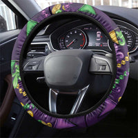 Six Seven Alligator Mardi Gras Steering Wheel Cover 67 Gen Alpha Slang Carnival Beads