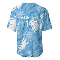 Uruguay 2026 Football Custom Baseball Jersey Vamos La Celeste Sol de Mayo Style