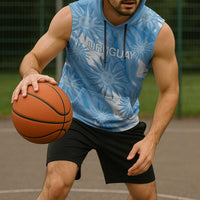 Uruguay 2026 Football Custom Sleeveless Hoodie Vamos La Celeste Sol de Mayo Style