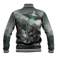 Bigfoot Loch Ness Monster UFO Believe Personalized Baseball Jacket World Cryptids Gothic Style