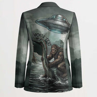 Bigfoot Loch Ness Monster UFO Believe Personalized Blazer World Cryptids Gothic Style