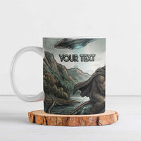 Bigfoot Loch Ness Monster UFO Believe Personalized Ceramic Mug World Cryptids Gothic Style