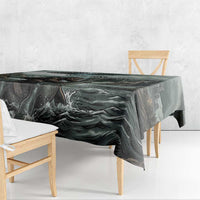 Bigfoot Loch Ness Monster UFO Believe Personalized Tablecloth World Cryptids Gothic Style