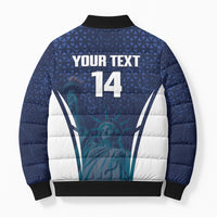 United States 2026 Soccer Custom Bomber Puffer Jacket Go USA One Nation One Team