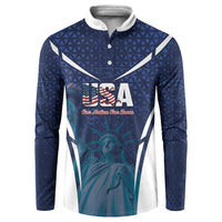 United States 2026 Soccer Custom Button Sweatshirt Go USA One Nation One Team