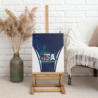 United States 2026 Soccer Canvas Wall Art Go USA One Nation One Team