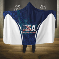 United States 2026 Soccer Hooded Blanket Go USA One Nation One Team