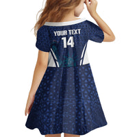 United States 2026 Soccer Custom Kid Short Sleeve Dress Go USA One Nation One Team