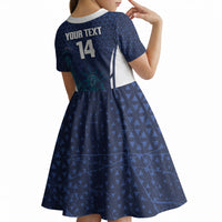 United States 2026 Soccer Custom Kid Short Sleeve Dress Go USA One Nation One Team
