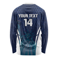 United States 2026 Soccer Custom Long Sleeve Shirt Go USA One Nation One Team