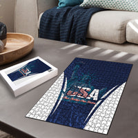 United States 2026 Soccer Puzzle Go USA One Nation One Team