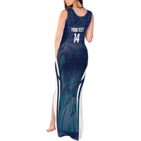 United States 2026 Soccer Custom Tank Maxi Dress Go USA One Nation One Team