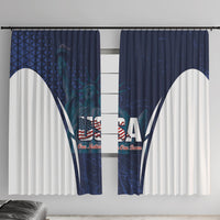 United States 2026 Soccer Window Curtain Go USA One Nation One Team