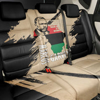 Marcus Garvey Day Back Car Seat Cover UNIA Flag Mix African Map - Wonder Print Shop