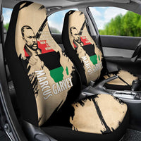 Marcus Garvey Day Car Seat Cover UNIA Flag Mix African Map - Wonder Print Shop