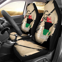Marcus Garvey Day Car Seat Cover UNIA Flag Mix African Map - Wonder Print Shop