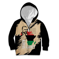 Marcus Garvey Day Kid Hoodie UNIA Flag Mix African Map - Wonder Print Shop