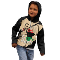 Marcus Garvey Day Kid Hoodie UNIA Flag Mix African Map - Wonder Print Shop