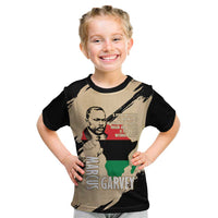 Marcus Garvey Day Kid T Shirt UNIA Flag Mix African Map - Wonder Print Shop