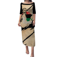 Marcus Garvey Day Puletasi UNIA Flag Mix African Map - Wonder Print Shop