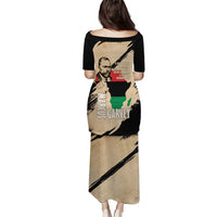 Marcus Garvey Day Puletasi UNIA Flag Mix African Map - Wonder Print Shop