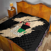 Marcus Garvey Day Quilt UNIA Flag Mix African Map - Wonder Print Shop