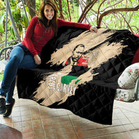 Marcus Garvey Day Quilt UNIA Flag Mix African Map - Wonder Print Shop