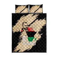 Marcus Garvey Day Quilt Bed Set UNIA Flag Mix African Map - Wonder Print Shop