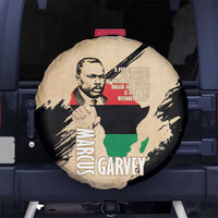 Marcus Garvey Day Spare Tire Cover UNIA Flag Mix African Map - Wonder Print Shop
