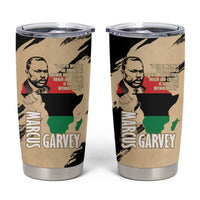 Marcus Garvey Day Tumbler Cup UNIA Flag Mix African Map - Wonder Print Shop