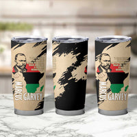 Marcus Garvey Day Tumbler Cup UNIA Flag Mix African Map - Wonder Print Shop
