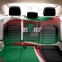 Marcus Garvey 1887 Back Car Seat Cover African Map Curves Style - Wonder Print Shop