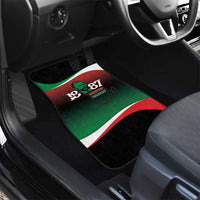 Marcus Garvey 1887 Car Mats African Map Curves Style - Wonder Print Shop