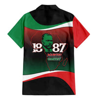 Marcus Garvey 1887 Family Matching Mermaid Dress and Hawaiian Shirt African Map Curves Style - Wonder Print Shop