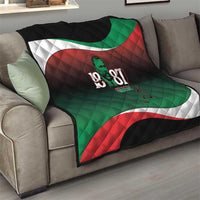 Marcus Garvey 1887 Quilt African Map Curves Style - Wonder Print Shop